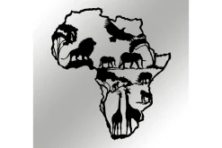 African 2 Veggdekor
