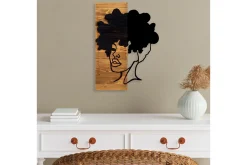 African Woman Veggdekor