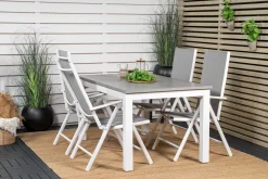 Albany Forlengbar Spisegruppe 152cm+4 Break Spisestoler
