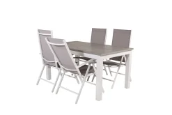 Albany Forlengbar Spisegruppe 152cm+4 Break Spisestoler