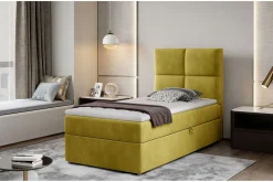 Arcore Oppbevaringsseng 90x200 cm Rutete