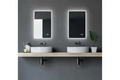 Aspsele Baderomsspeil 70 cm LED-Lys