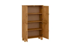 Baderomsskap Alby 75x30x130 cm, Beiset/funksjonsbeskrivelse