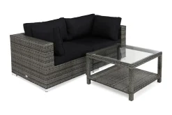 Bahamas Loungegruppe 2 Pers. Bord 75x75