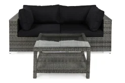 Bahamas Loungegruppe 2 Pers. Bord 75x75