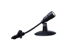 Belysningsspot Heissner Smart Light 1W Svart Varmhvit
