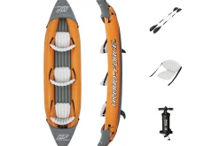 Bestway Cove Champion X3 Oppblåsbar kajakk 3 personer Oransj