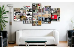 Bilde Art Of Collage Banksy Iv 200x100