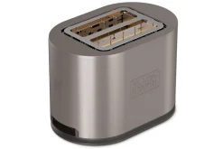 Brødrister Black+Decker 2 rom rustfritt 900W stål