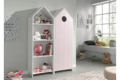Bustorp Garderobe og bokhylle