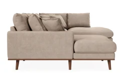 Copenhagen Premium 5-personers Højrevendt U-formet Dyb Sofa med Divan og Chaiselong i Stoff