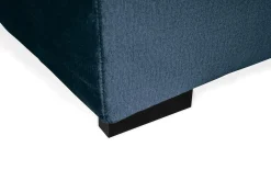 Crazy 4-seters Høyrevendt U-formet Large Sofa med Divan og Sjeselong i Fløyel
