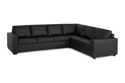 Crazy 5-seters Vendbar L-formet Large Hjørnesofa i Kunstlær
