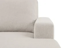 Crazy 3-seters Vendbar L-formet Sjeselongsofa i Stoff