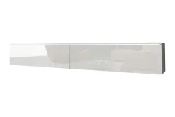 Cuguen Vegghengt TV-benk med oppbevaring 180x32x30 cm
