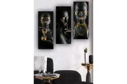 Decorative MDF Painting (3 Pieces) 20x50