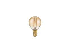 Filament Lamppu Vakiokupu 2W 250Lm 2700K LED E14 Ruskea Trio Lighting Amber