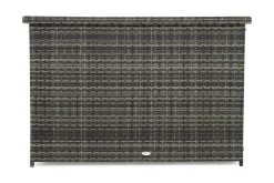 Gigant vanntett puteboks XL for utendørs bruk – Oppbevaringsboks i kunstrotting (B150xD90xH101 cm)