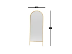 Halor Gulvspeil 70x180 cm