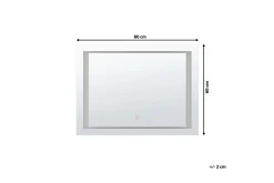 Heasandford Speil LED 60x80 cm