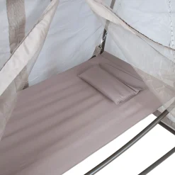 Hengekøye HOME4YOU Sunday med tak taupe