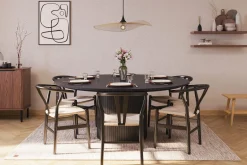 Kopparbo Matgruppe 180 cm med 6 Dastoori Spisestol