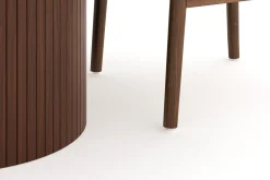 Kopparbo Matgruppe 120 cm Rund med 4 Dastoori Spisestol