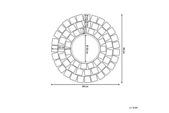 Labrite Speil 90 cm