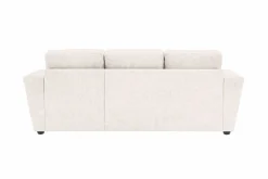 Leia 3-seters vendbar sovesofa med sjeselong og oppbevaring