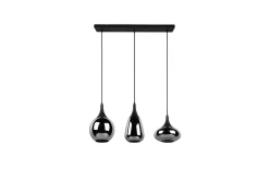 Lumina Pendellampe 3-os E14 Mattsvart