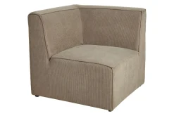 2-sitssoffa Beliani Lemvig Beige Taupe
