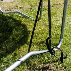 Trampoline HOME4YOU med grønt underlag 426 cm