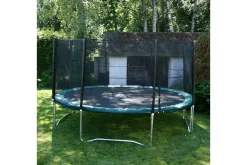 Trampoline med Beskyttelsesnett D426cm grønn