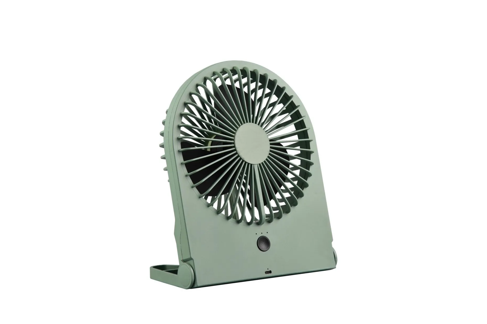 Trio Lighting Breezy Bordvifte pistasj oppladbar